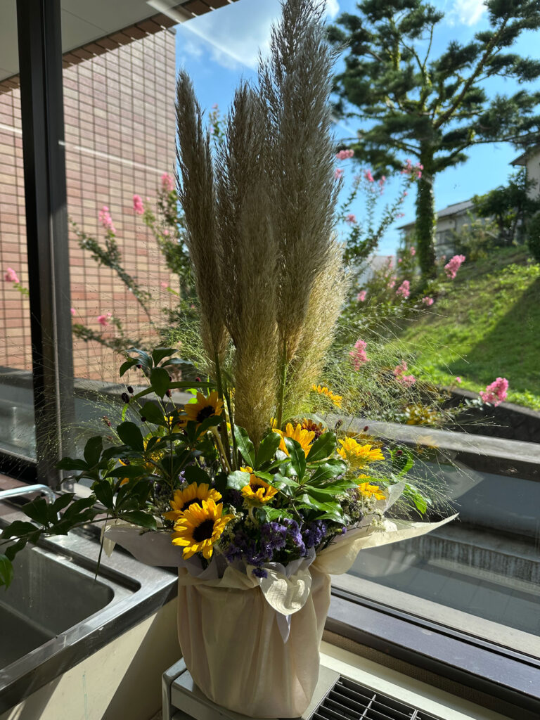 夏秋を生ける