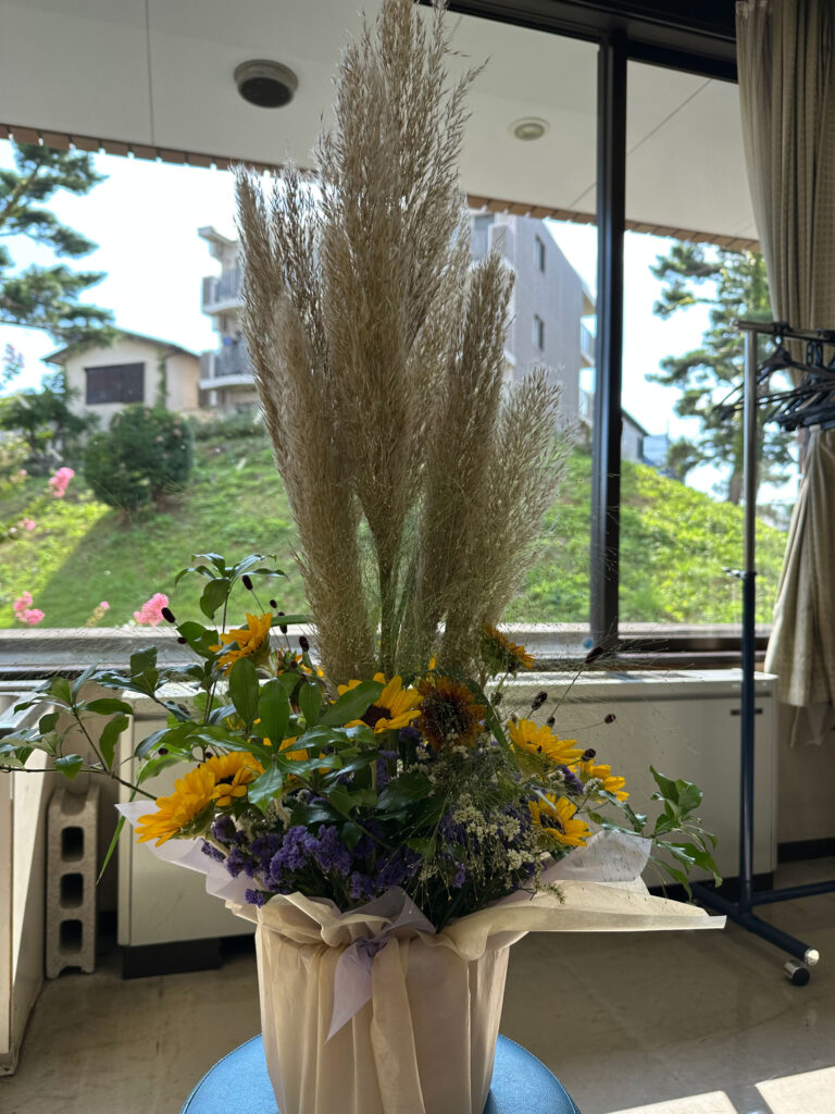 夏秋を生ける